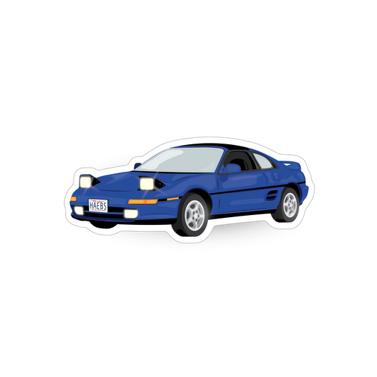 Toyota MR2 Waterproof Vinyl Sticker